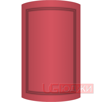 Фасад Эмаль Матовая 19мм Престиж Классика 73 полукруглый R300 высота 717-916мм