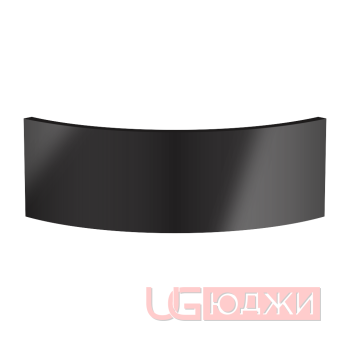 Цоколь полукруглый Эмаль Глянец R300х150мм