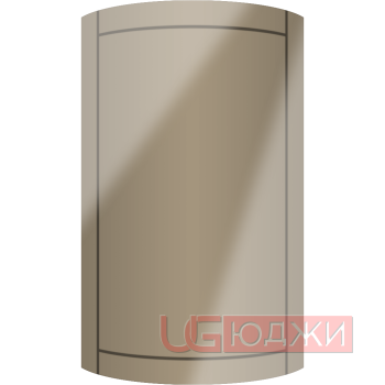 Фасад Эмаль Глянец 19мм Стандарт 6 полукруглый R300 высота 717-916мм