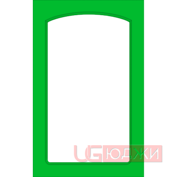 Фасад Эмаль Матовая 19мм Стандарт 11 Витрина