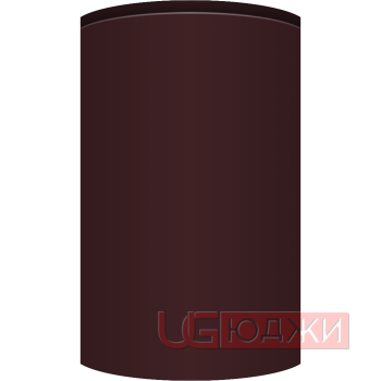 Фасад Эмаль Матовая 19мм Интегрированная ручка V1 полукруглый R300 высота 357-716мм