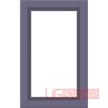 Фасад Эмаль Матовая 19мм Престиж Классика 67 Витрина