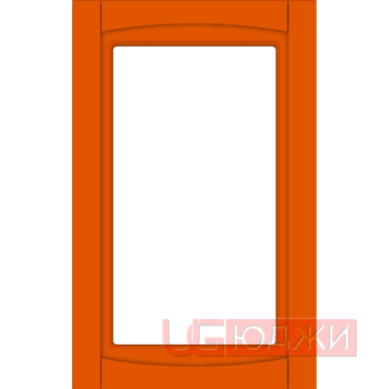 Фасад Эмаль Матовая 19мм Престиж Классика 66 Витрина