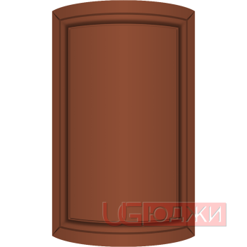 Фасад Эмаль Матовая 19мм Престиж Классика 71 полукруглый R300 высота 357-716мм