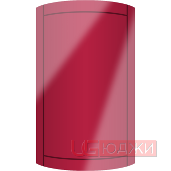 Фасад Эмаль Глянец 19мм Стандарт 6 полукруглый R300 высота 717-916мм