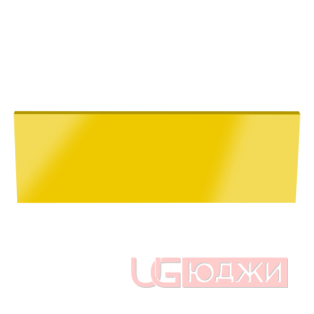 Цоколь прямой Эмаль Глянец 2300х150х19мм