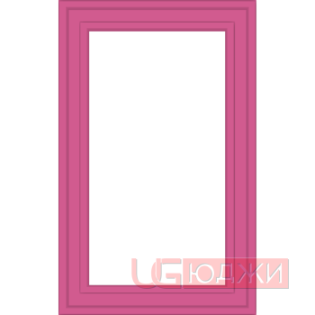 Фасад Эмаль Матовая 19мм Престиж Модерн 75 Витрина