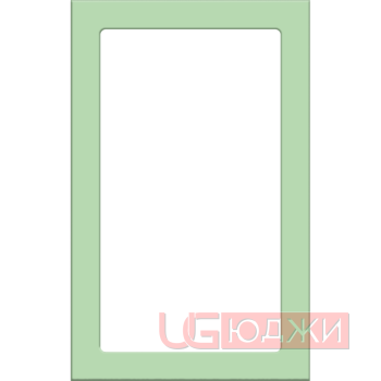 Фасад Эмаль Матовая 19мм Стандарт 15 Витрина