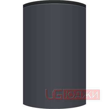 Фасад Эмаль Матовая 19мм Интегрированная ручка V1 полукруглый R300 высота 717-916мм