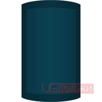 Фасад Эмаль Матовая 19мм Престиж Модерн 77 полукруглый R300 высота 357-716мм