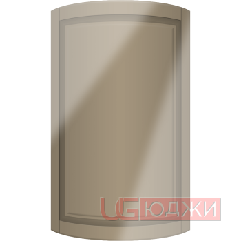 Фасад Эмаль Глянец 19мм Престиж Классика 67 полукруглый R300 высота 717-916мм