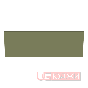 Цоколь прямой Эмаль Матовая 2300х150х19мм