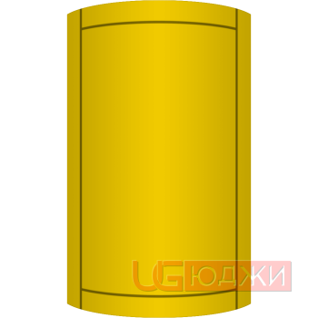 Фасад Эмаль Матовая 19мм Стандарт 6 полукруглый R300 высота 717-916мм