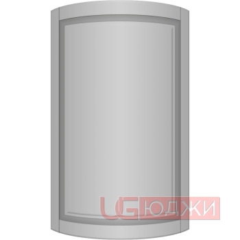 Фасад Эмаль Матовая 19мм Престиж Классика 67 полукруглый R300 высота 717-916мм