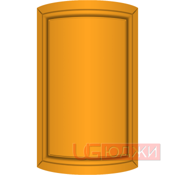 Фасад Эмаль Матовая 19мм Престиж Классика 71 полукруглый R300 высота 357-716мм