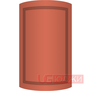 Фасад Эмаль Матовая 19мм Престиж Классика 73 полукруглый R300 высота 357-716мм