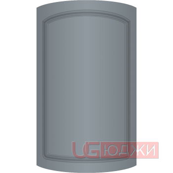 Фасад Эмаль Матовая 19мм Стандарт 11 полукруглый R300 высота 717-916мм