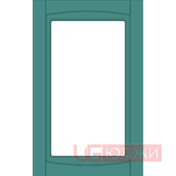 Фасад Эмаль Матовая 19мм Престиж Классика 66 Витрина