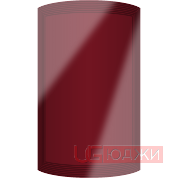 Фасад Эмаль Глянец 19мм Престиж Модерн 77 полукруглый R300 высота 717-916мм