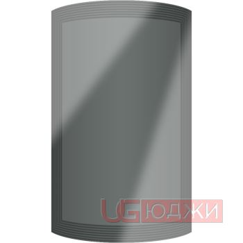 Фасад Эмаль Глянец 19мм Престиж Модерн 77 полукруглый R300 высота 717-916мм