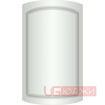 Фасад Эмаль Матовая 19мм Стандарт 11 полукруглый R300 высота 717-916мм