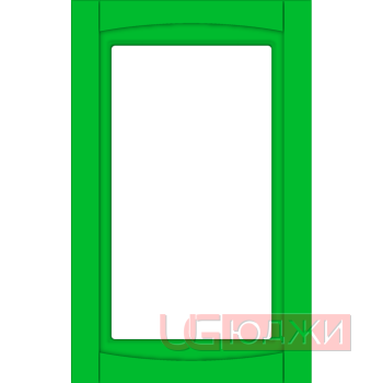 Фасад Эмаль Матовая 19мм Престиж Классика 66 Витрина