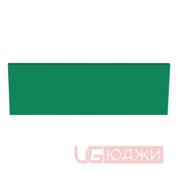 Цоколь прямой Эмаль Матовая 2300х150х19мм