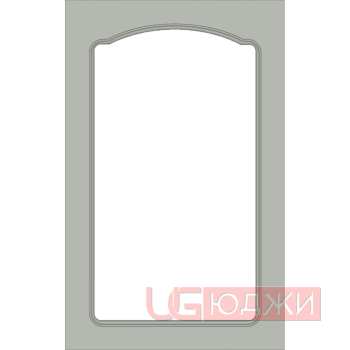 Фасад Эмаль Матовая 19мм Стандарт 3 Витрина