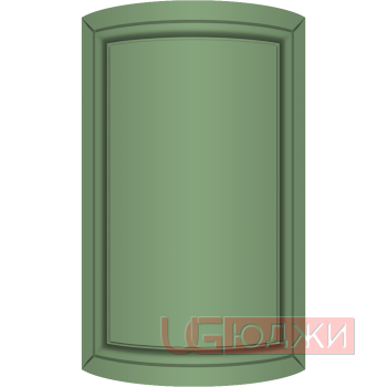 Фасад Эмаль Матовая 19мм Престиж Классика 71 полукруглый R300 высота 357-716мм