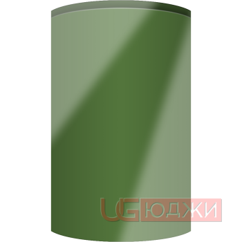 Фасад Эмаль Глянец 19мм Интегрированная ручка V1 полукруглый R300 высота 357-716мм