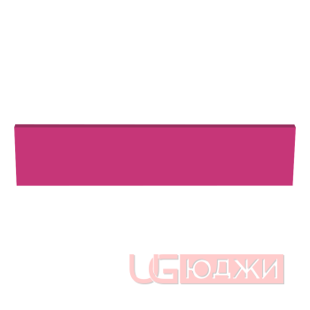 Цоколь прямой Эмаль Матовая 2300х100х19мм