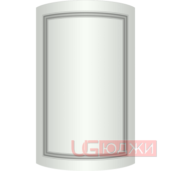 Фасад Эмаль Матовая 19мм Престиж Классика 73 полукруглый R300 высота 357-716мм