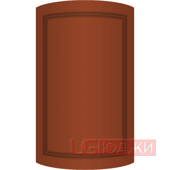 Фасад Эмаль Матовая 19мм Престиж Классика 73 полукруглый R300 высота 717-916мм