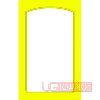 Фасад Эмаль Матовая 19мм Стандарт 11 Витрина