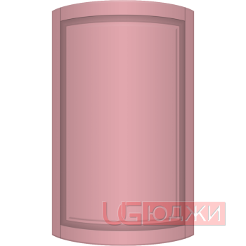 Фасад Эмаль Матовая 19мм Престиж Классика 67 полукруглый R300 высота 717-916мм