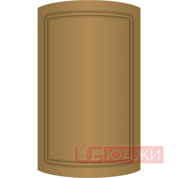 Фасад Эмаль Матовая 19мм Стандарт 1 полукруглый R300 высота 717-916мм