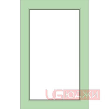 Фасад Эмаль Матовая 19мм Престиж Классика 73 Витрина