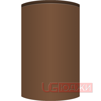 Фасад Эмаль Матовая 19мм Интегрированная ручка V1 полукруглый R300 высота 717-916мм