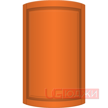 Фасад Эмаль Матовая 19мм Престиж Классика 67 полукруглый R300 высота 357-716мм