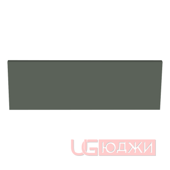 Цоколь прямой Эмаль Матовая 2300х150х19мм