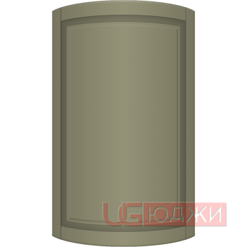 Фасад Эмаль Матовая 19мм Престиж Классика 67 полукруглый R300 высота 357-716мм