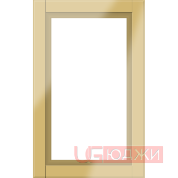 Фасад Эмаль Глянец 19мм Престиж Классика 67 Витрина