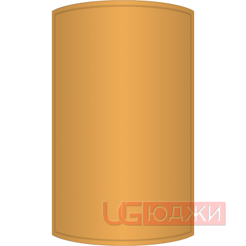 Фасад Эмаль Матовая 19мм Престиж Модерн 75 полукруглый R300 высота 357-716мм