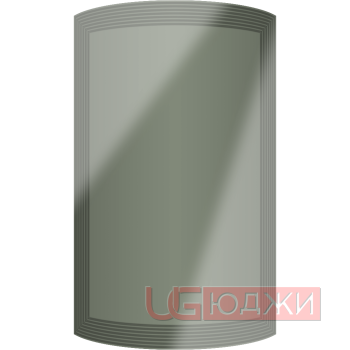 Фасад Эмаль Глянец 19мм Престиж Модерн 77 полукруглый R300 высота 717-916мм