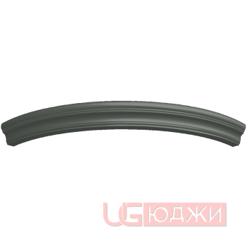 Карниз верхний прямой Эмаль Матовая 2400х60х80мм