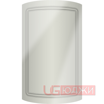 Фасад Эмаль Глянец 19мм Стандарт 1 полукруглый R300 высота 717-916мм