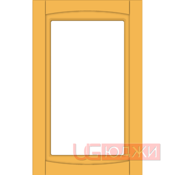 Фасад Эмаль Матовая 19мм Престиж Классика 66 Витрина