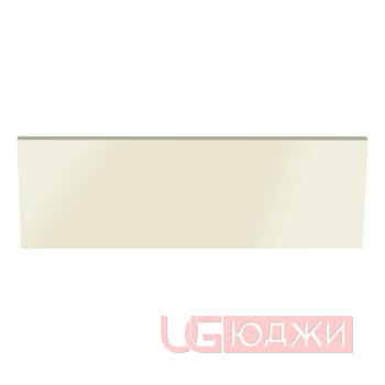 Цоколь прямой Эмаль Глянец 2300х150х19мм