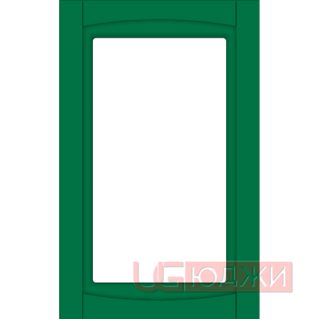 Фасад Эмаль Матовая 19мм Престиж Классика 66 Витрина