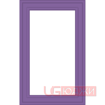 Фасад Эмаль Матовая 19мм Престиж Модерн 75 Витрина